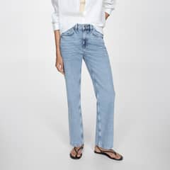 MANGO - Jeans Slim Matilda Tiro Medio Mujer
