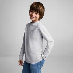 MANGO KIDS - Polera Algodón Manga Larga Niño