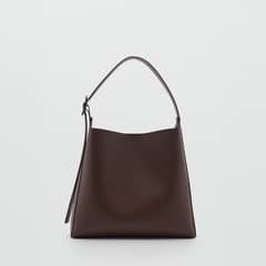 MANGO - Bolso Shopper Detalle Hebilla Mujer