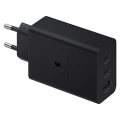 SAMSUNG - Cargador 65W Triple Negro