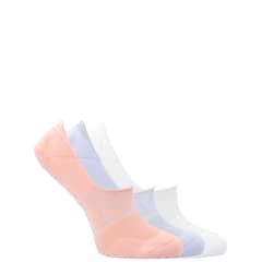 BSOUL - Pack De 3 Calcetines Invisible Algodón Mujer