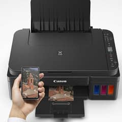 CANON - Impresora Multifuncional G3110 Wifi Tinta Color