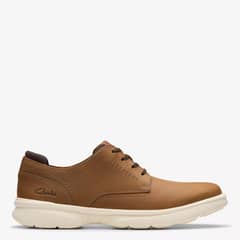 CLARKS - Zapato Casual Hombre Cuero Café