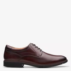 CLARKS - Zapato Formal Hombre Cuero Café