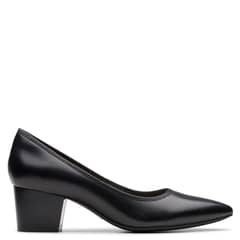 CLARKS - Zapato Formal Mujer Cuero Negro