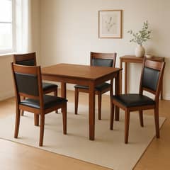 MICA - Juego De Comedor Andros 4 Puestos