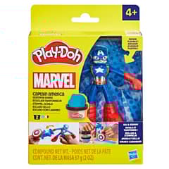 PLAY DOH - Masas y Plastilinas Marvel Capitán América Escudo Sello