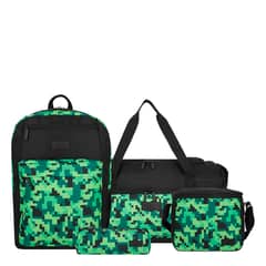 XTREM - Megapack 2.0 Mochila + Lonchera + Estuche + Bolso 5XT