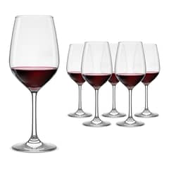 HAUSMANN - Set 6 Copas Vino Cristal 495 ml Montalcino