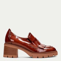 HISPANITAS - Zapato Casual Mujer Cuero Café