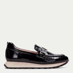 HISPANITAS - Zapato Casual Mujer Cuero Negro