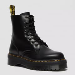 DR MARTENS - Jadon Polished Smooth Botín Mujer Cuero Negro