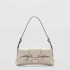 MANGO - Bolso Hombro Detalle Hebillas Mujer