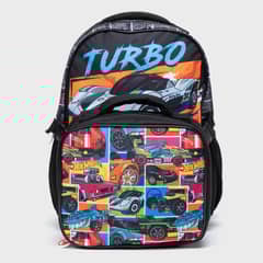 HOT WHEELS - Mochila Con Lonchera