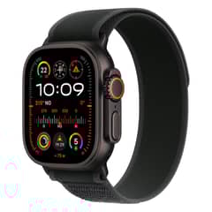 APPLE - Watch Ultra2 (Gps+Cellular)-Caja de Titanio Negro de 49mm-Correa Loop Trail Negra-Talla M/L