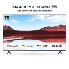XIAOMI - QLED Smart TV 75" A Pro 2025 75 4K Ultra HD Google Tv