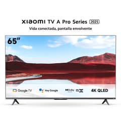 XIAOMI - QLED Smart TV 65" A Pro 2025 65 4K Ultra HD Google Tv