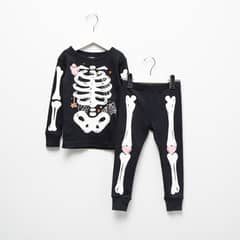 CARTER'S - Pijama 2 Piezas Algodón Halloween Esqueleto Bebé Niña