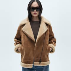 MANGO - Chaqueta Doble Faz Efecto Piel Mujer
