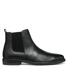 GEOX - Botas Hombre Cuero Negro
