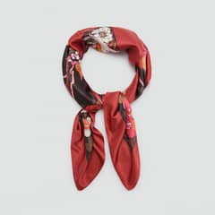 MANGO - Pañuelo Estampado Floral Mujer