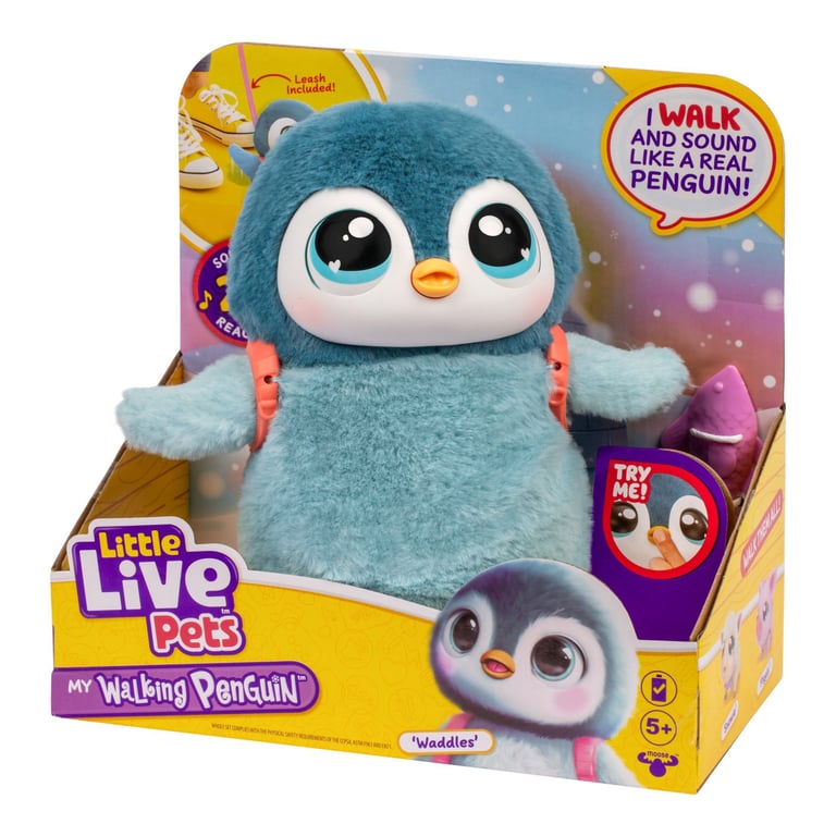 Boing Toys Peluche Little Live Pets Mi Mascota Pinguino Ofertitas