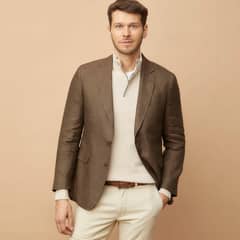 LA MARTINA - Vestón Regular Fit Lino Hombre