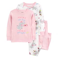 CARTER'S - Pijama 4 Piezas Niña