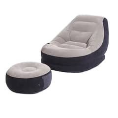 BE DESIGN - Sillon Inflable Relax + Posa Pies