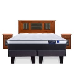 FLEX - Cama Europea Nexus King + Set Lorraine
