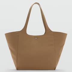 MANGO - Bolso Nylon Doble Asa Mujer
