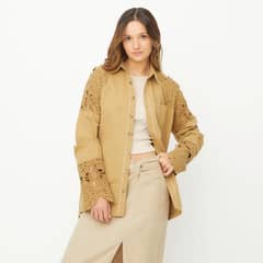 RUPHA - Blusa Camisera Algodón Mujer