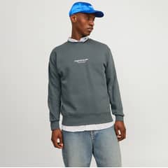 JACK&JONES - Polerón Crew Neck Hombre Algodón