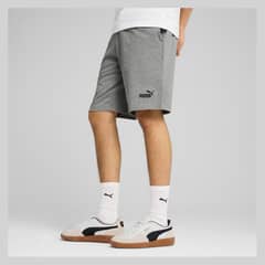 PUMA - Short Deportivo Ess Logo Jersey 10 Hombre