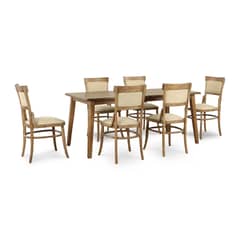 CIC - Juego De Comedor Nottingham Extensible 6 Sillas
