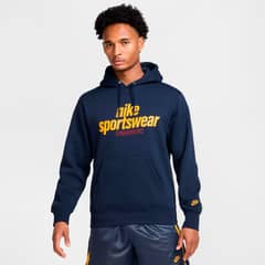 NIKE - Polerón Hoodie Deportivo Club Hombre