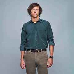 SAVILLE ROW - Camisa Manga Corta Algodón Hombre