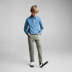 MANGO KIDS - Pantalón Recto Niño