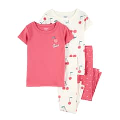 CARTER'S - Pijama 4 Piezas Bebé Niña