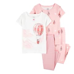 CARTER'S - Pijama 4 Piezas Bebé Niña