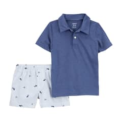 CARTER'S - Conjunto 2 Piezas Polera Y Short Niño Niño