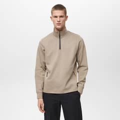 MANGO MAN - Polerón Cremallera Coolmax Hombre