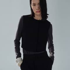 MANGO - Chaqueta Traje Botones Mujer
