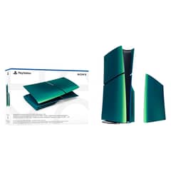 PLAYSTATION - Cubiertas De Consola 5 (Slim) Chroma Teal