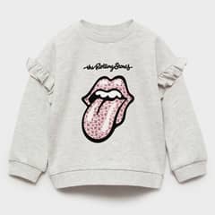 MANGO KIDS - Polerón The Rolling Stones Bebé Niña Algodón