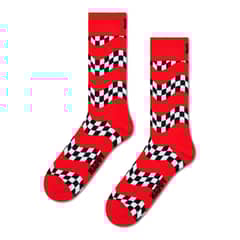 HAPPY SOCKS - RACE SOCK P002646 ROJO 41-46