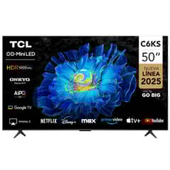 TCL - QLED Smart Tv 50" Mini Led 4K Ultra HD C6Ks