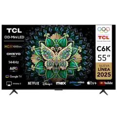 TCL - QLED Smart Tv 55" Mini Led 4K Ultra HD C6K