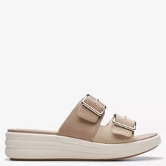 CLARKS - Sandalia Mujer Beige