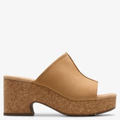 CLARKS - Sandalia Mujer Beige